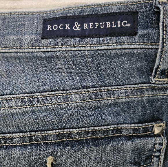 Rock & Republic Classic Blue Denim Jeans. Size 14 - Picture 10 of 12
